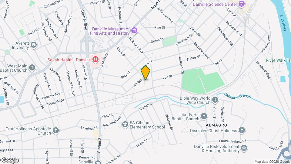 815 Rison St Map and Location Details