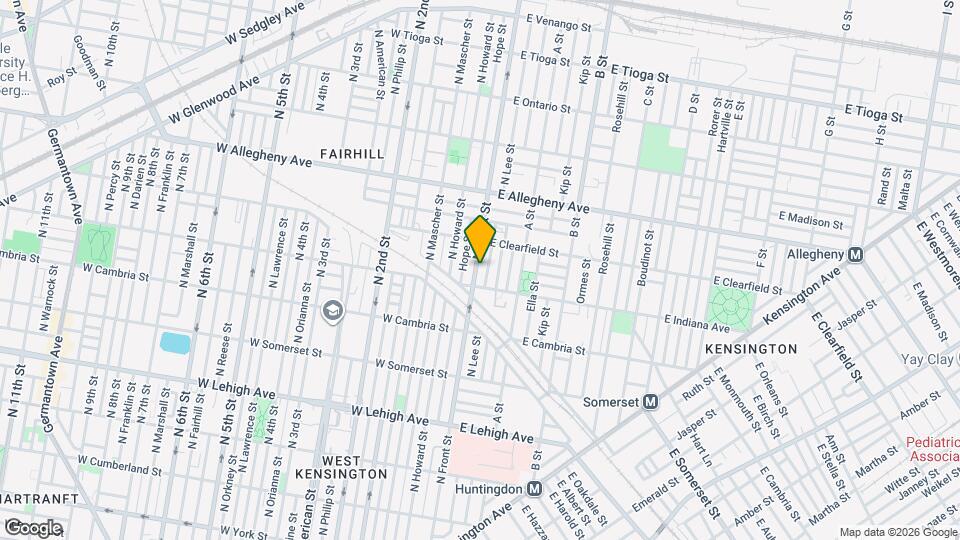 3027 N Front St Map and Location Details