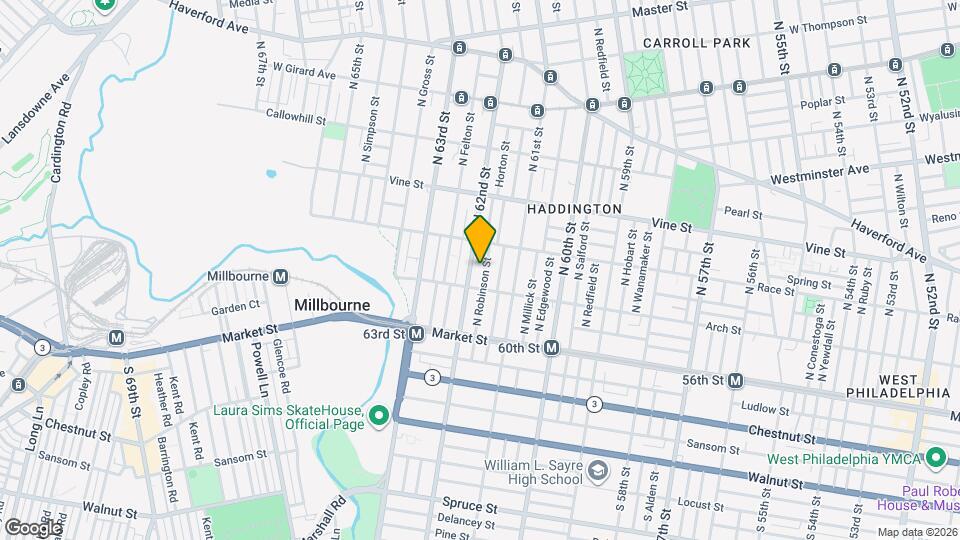 130 N Robinson St Map and Location Details