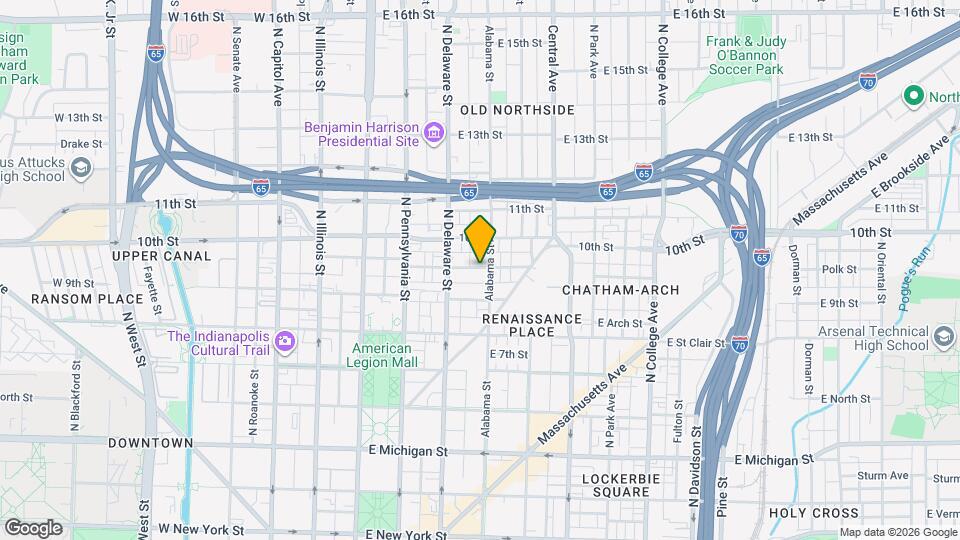 237 E Saint Joseph St Mapa y Detalles de la Ubicación