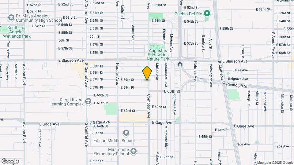 5913 Compton Ave Map and Location Details