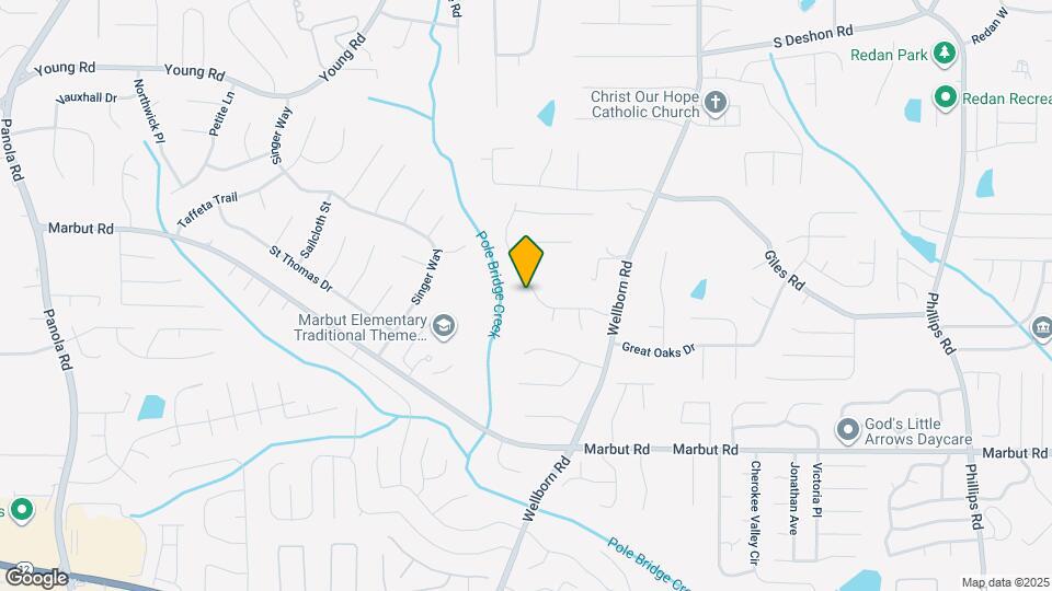 5869 Bobbin Ln Map and Location Details