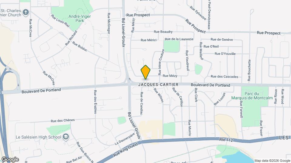 2705 De Portland Boul Map and Location Details