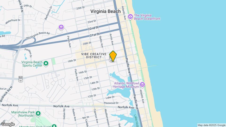 407 16th St Map and Location Details