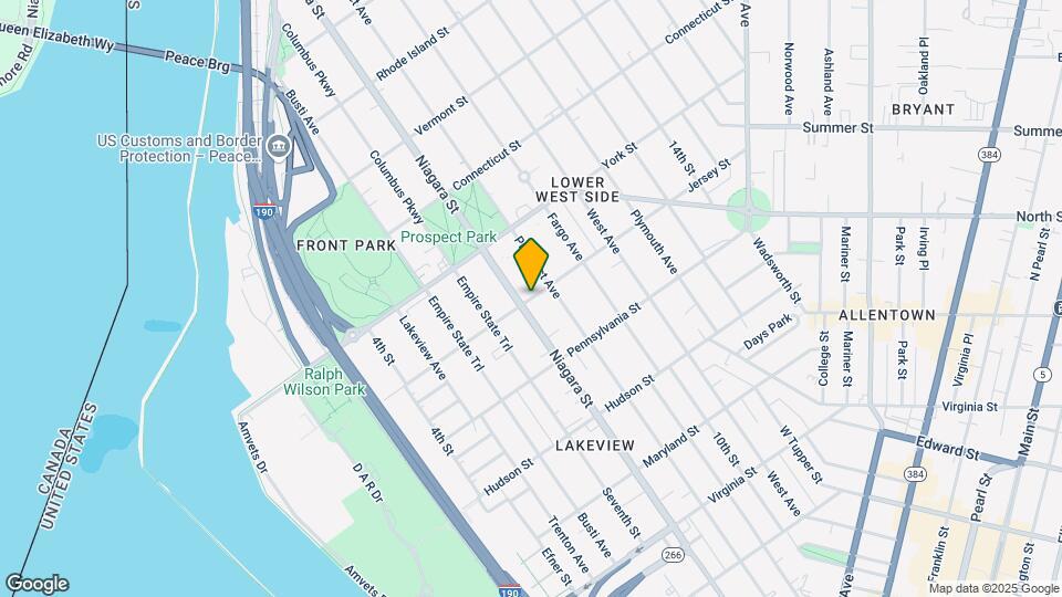 179 Jersey St-Unit -Lower Map and Location Details
