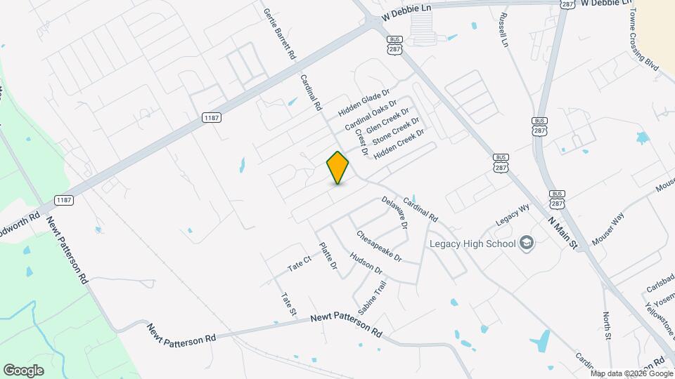 1213 Maple Terrace Dr Map and Location Details