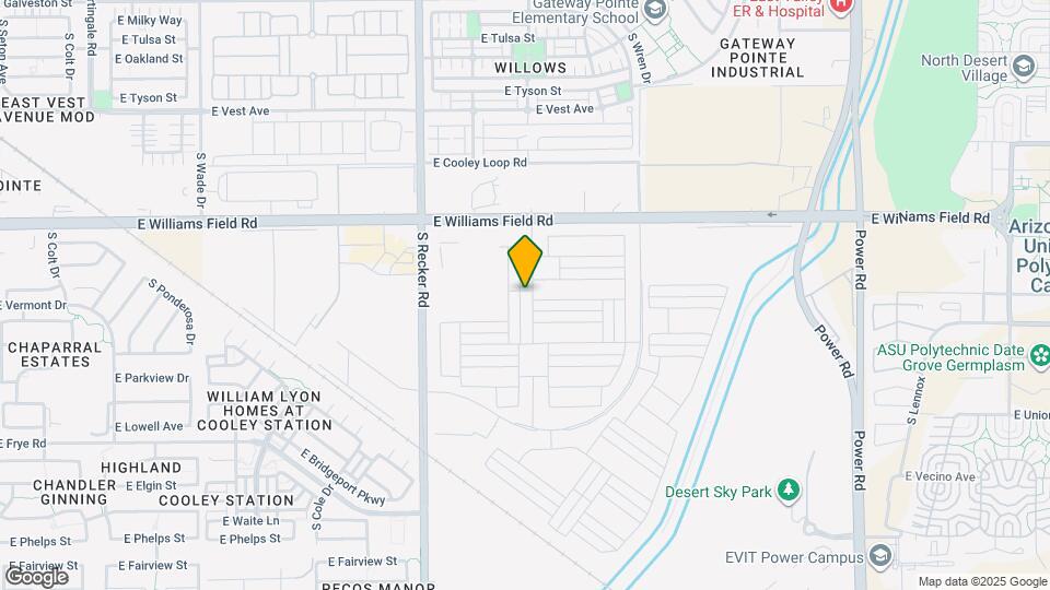 2538 S Betty St Map and Location Details