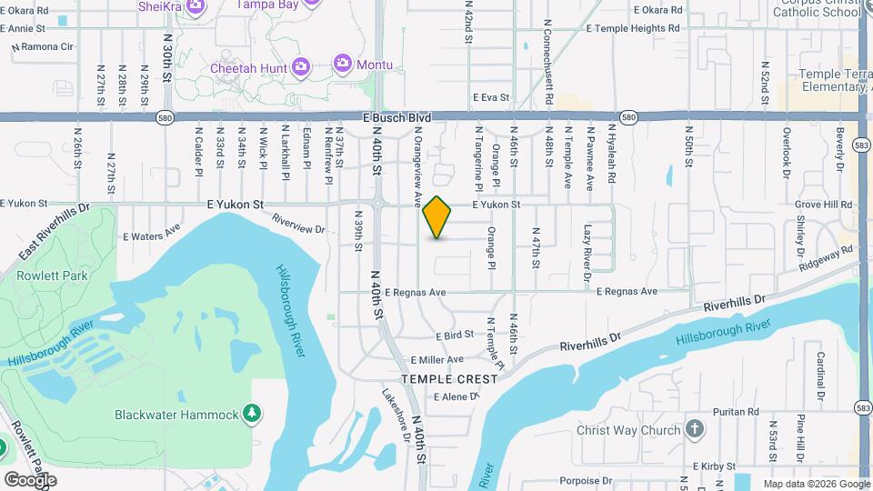 4207 E Sandalwood Cir S Map and Location Details