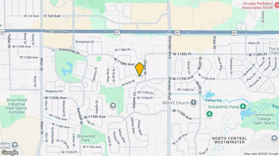 11717 Chase Ct Map and Location Details