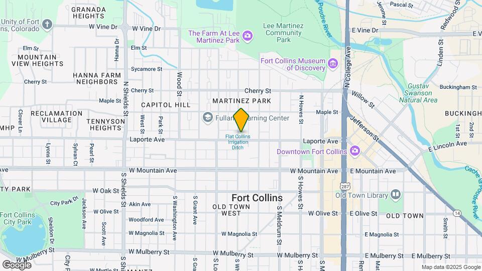 530 Laporte Ave Map and Location Details