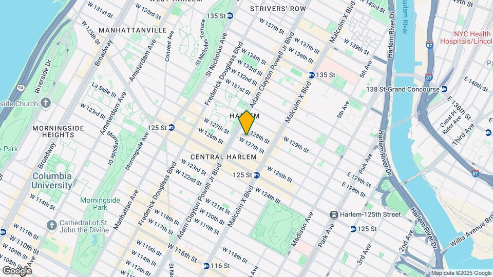 141-143 W 127th St Map and Location Details
