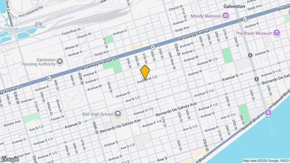1404 38th St Map and Location Details