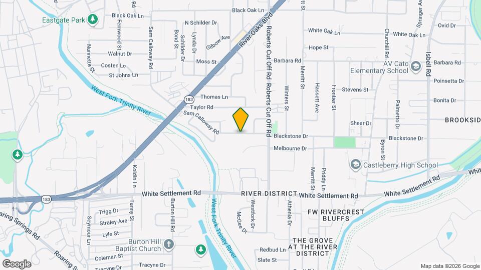 5437 Sam Calloway Rd Map and Location Details