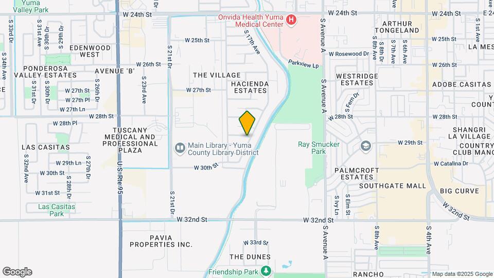 1765 W 28th Ln Map and Location Details