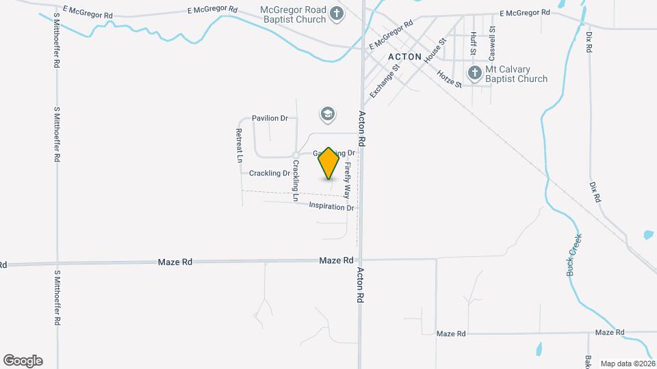 8234 Gathering Cir Mapa y Detalles de la Ubicación