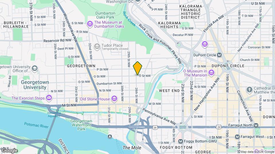 1363 28th St NW Map and Location Details