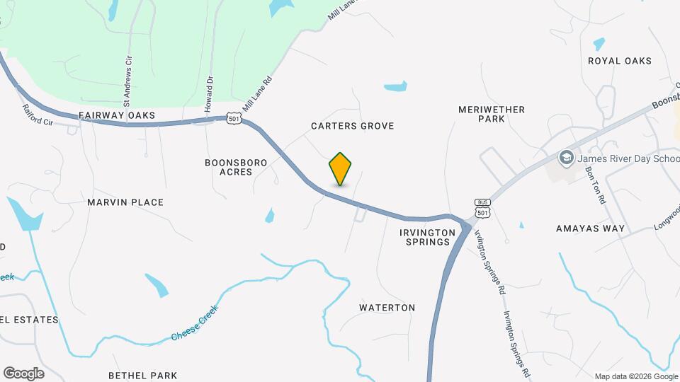 5146 Boonsboro Rd Map and Location Details