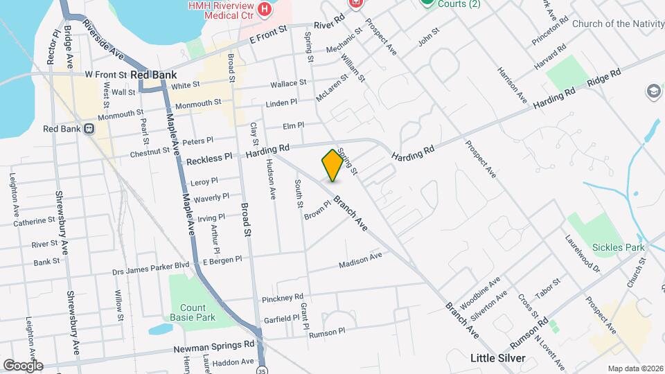 94 Branch Ave Map and Location Details