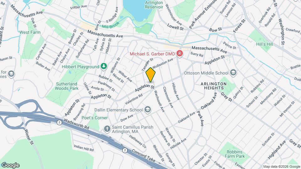 29R Wachusett Ave, Unit 29 R Wachusett Ave. Map and Location Details