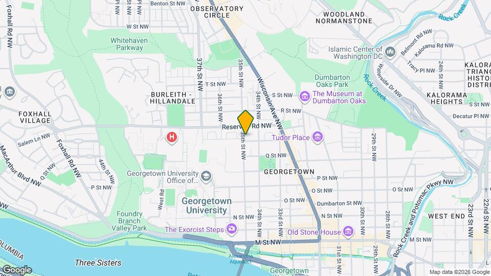 1635 35th St NW Map and Location Details