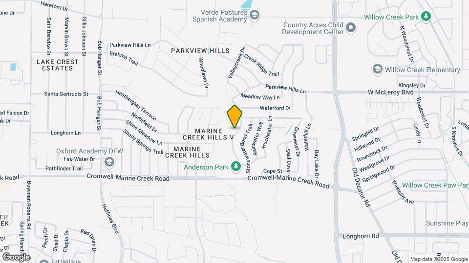 6425 Riverwater Trail Map and Location Details