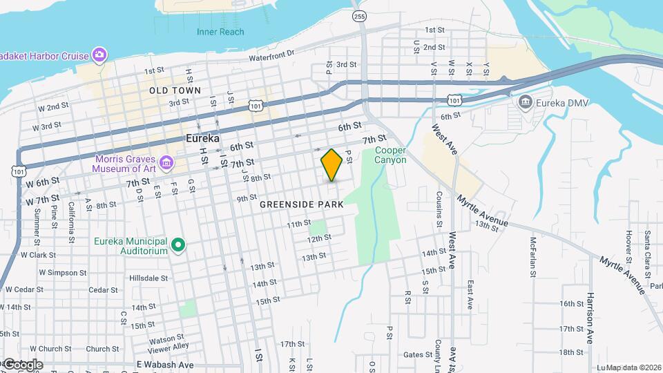 1328 9th St Map and Location Details