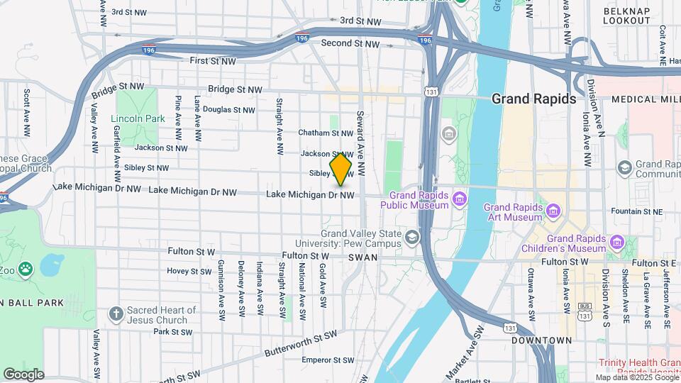 131 Lexington Ave NW Map and Location Details