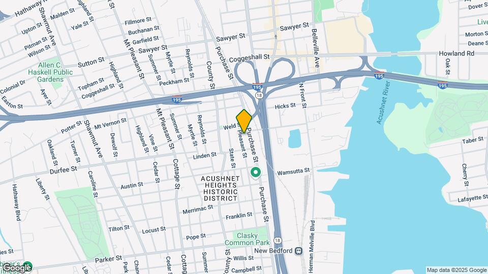 1430 Pleasant St Map and Location Details