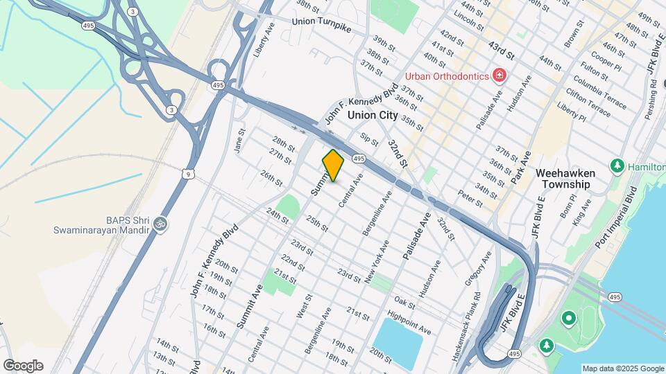 719 28th St Map and Location Details