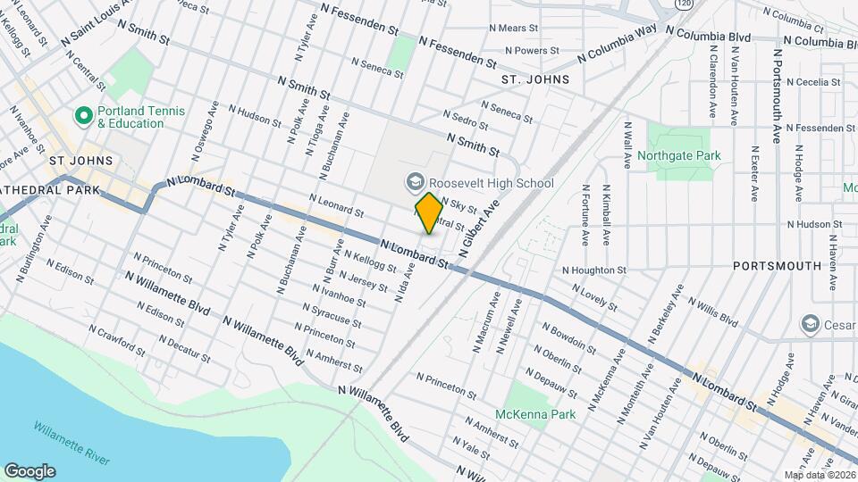 7532 N Ida Ave Map and Location Details