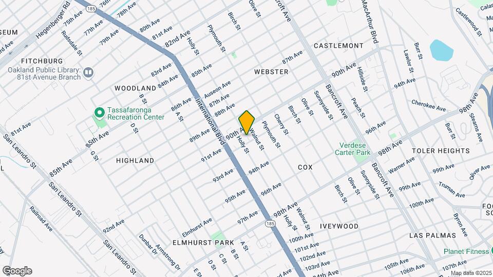1521 92nd Ave Mapa y Detalles de la Ubicación