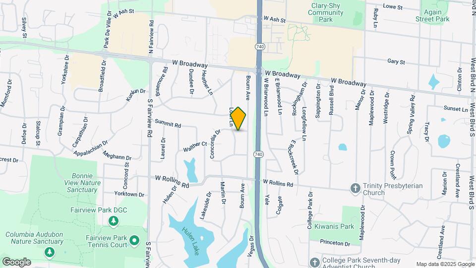2208 Concordia Dr Map and Location Details