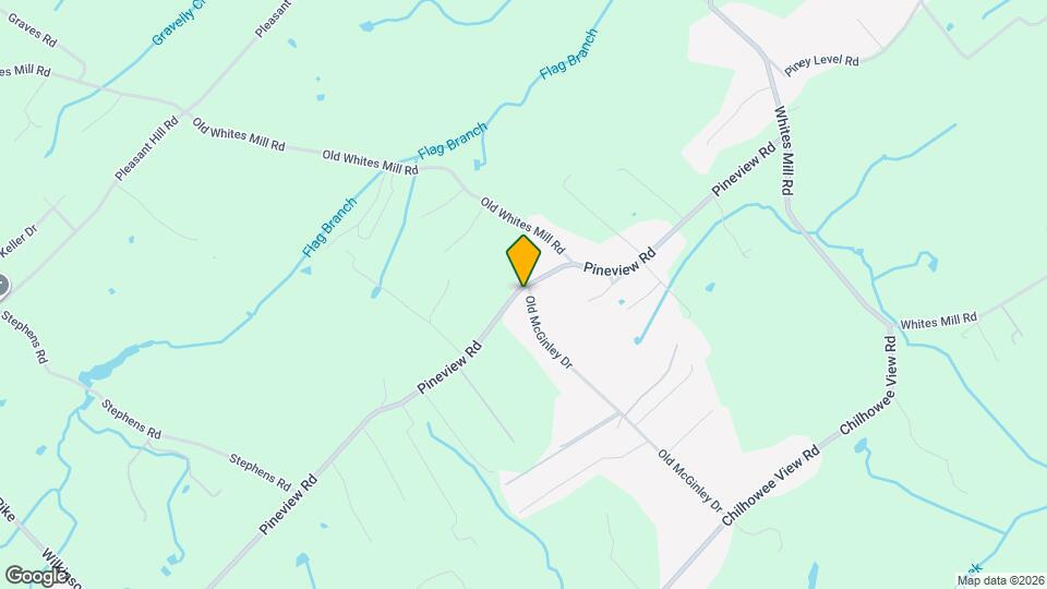 802 Old McGinley Dr Map and Location Details