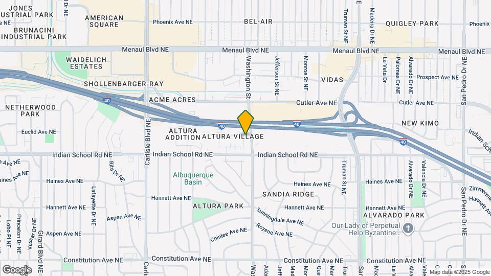 2136 Altura Azul Ln NE Map and Location Details