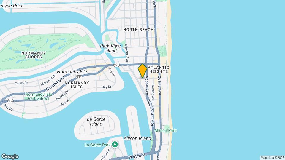 6885 Byron Ave Map and Location Details