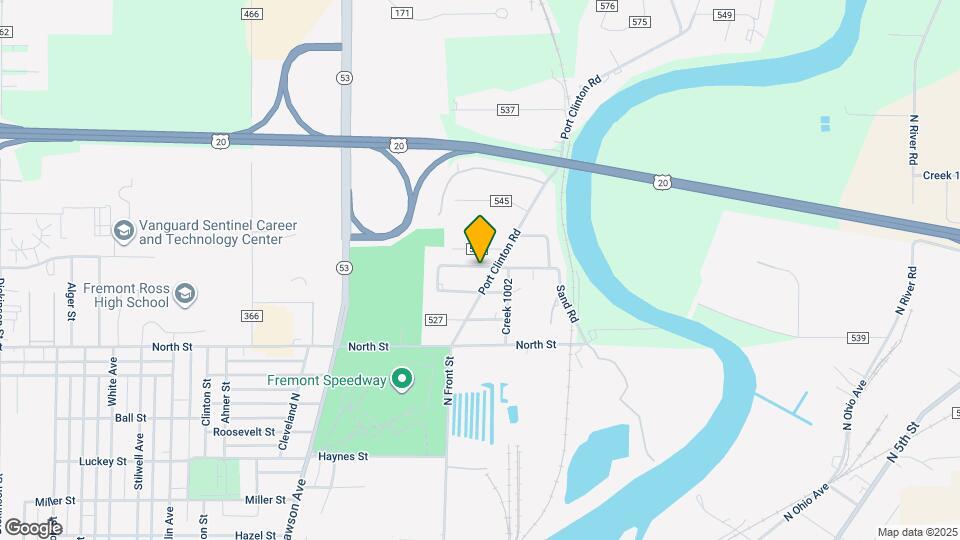 613 Cedar St Map and Location Details