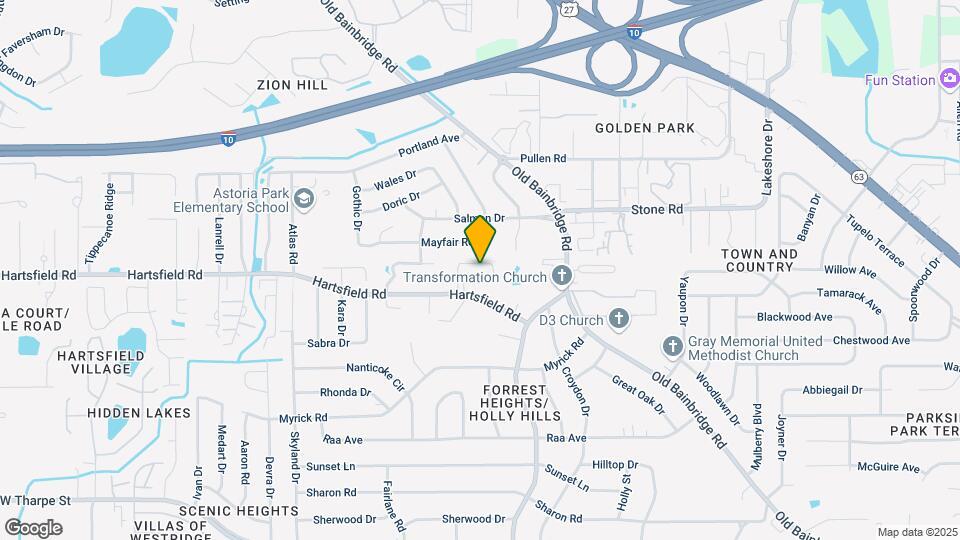 1817 Sylvan Ct Map and Location Details