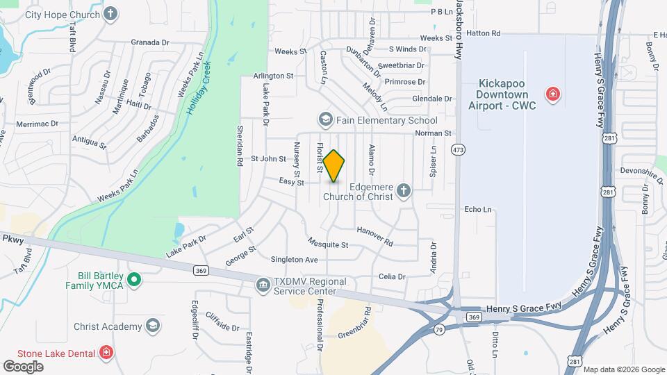 4732 Augusta Ln Map and Location Details