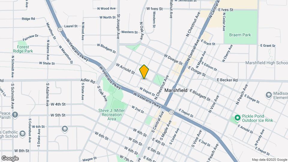 310 W Arnold St Map and Location Details