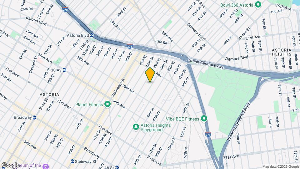25-46 44th St Map and Location Details