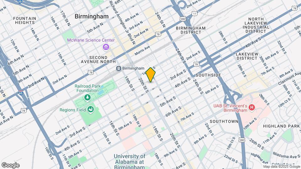 20 Midtown Mapa y Detalles de la Ubicación