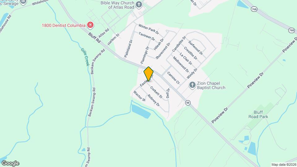 4506 Corbett St Map and Location Details