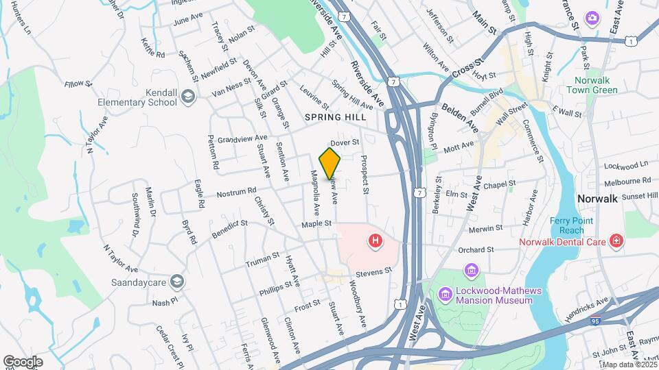 23 Fairview Ave Map and Location Details