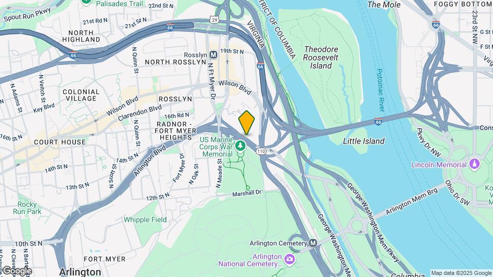 1121 Arlington Blvd, Unit 530 Map and Location Details