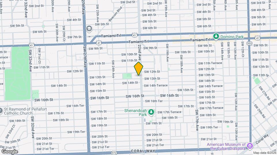 2205 SW 13th St Map and Location Details