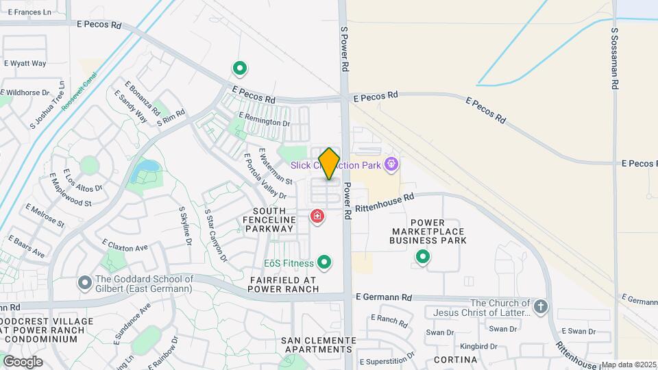 4750 E Thunderheart Trail Map and Location Details