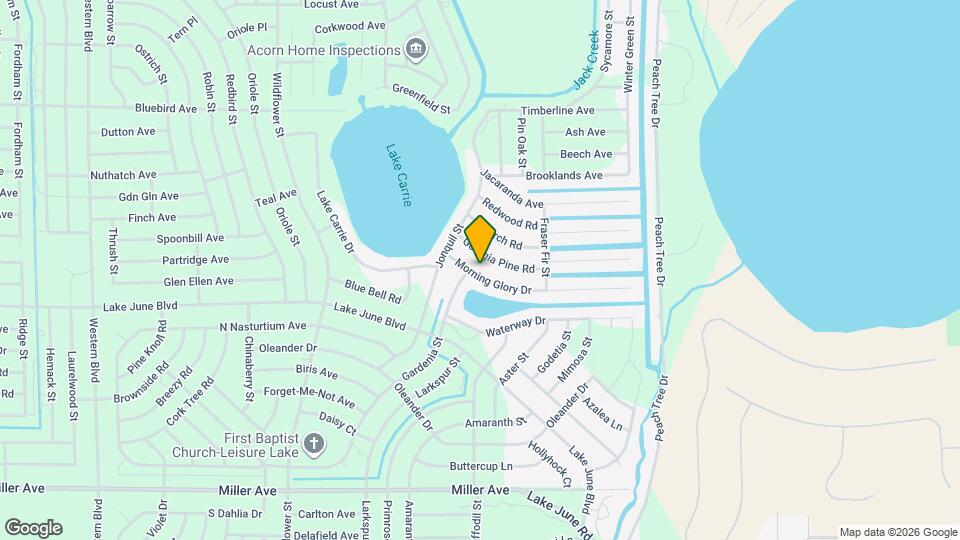 3055 Morning Glory Dr Map and Location Details