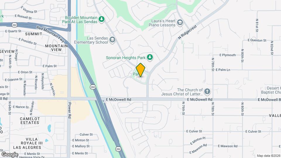 2922 N Athena Mapa y Detalles de la Ubicación