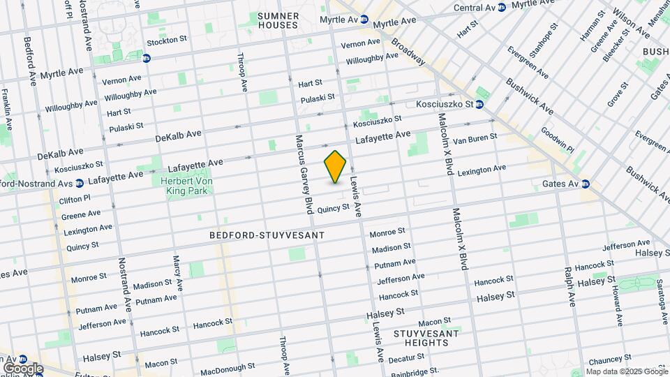 595 Lexington Ave Map and Location Details