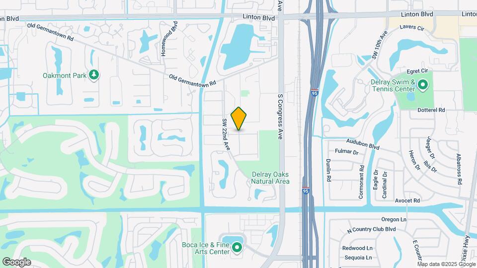 2805 SW 22nd Ave Map and Location Details